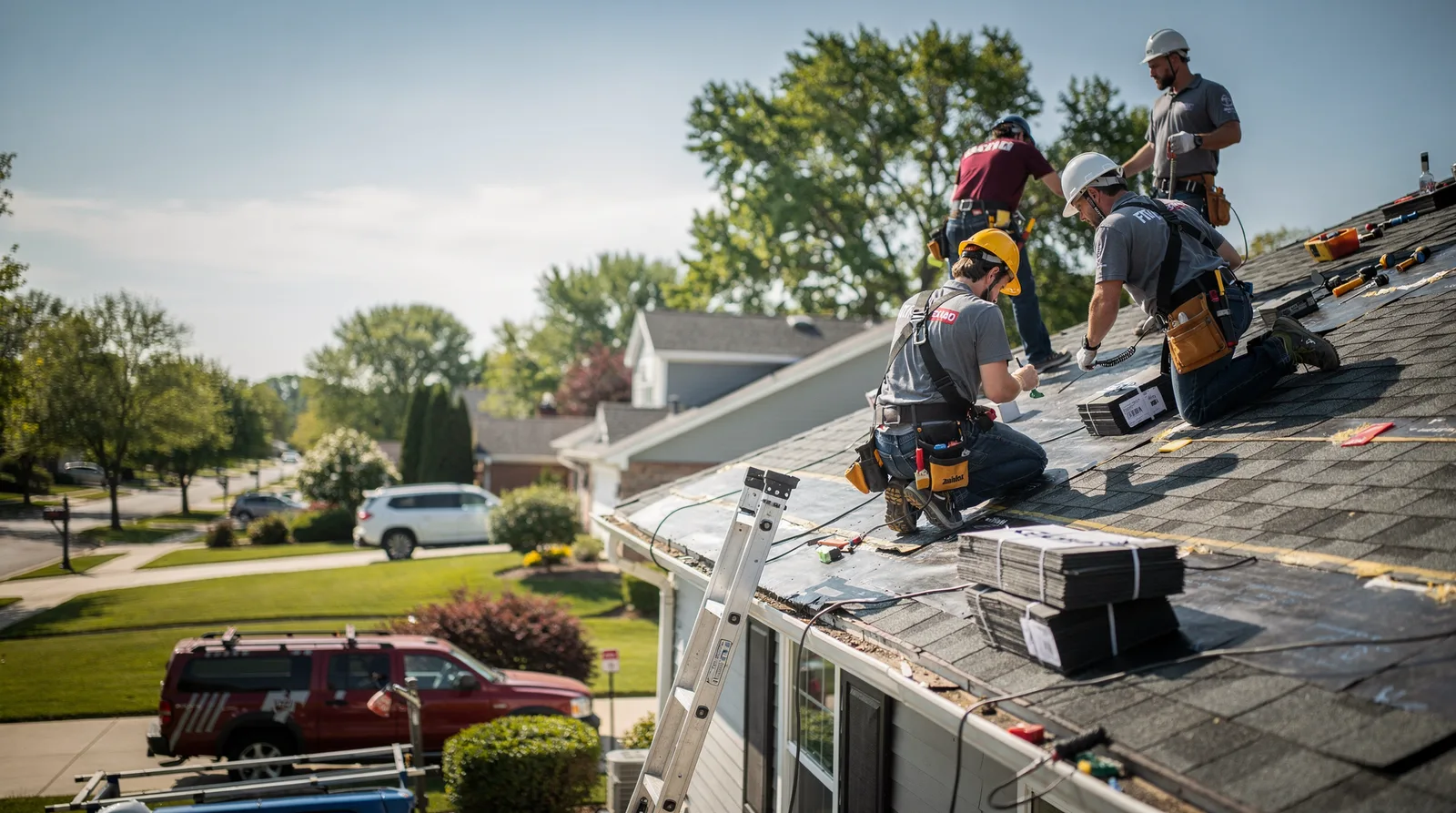Roof Repair in Carmel, ME around you